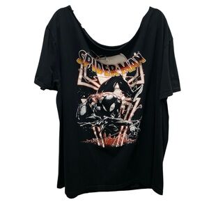 Marvel Women’s Spider-Man Graphic Reworked Shirt